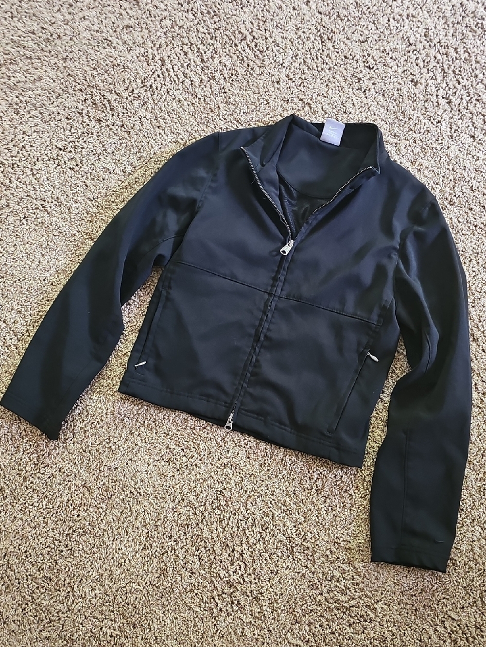 Nike Black Crop Jacket